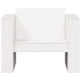 Garden sofa solid white pine wood 79x60x62 cm by , Outdoor sofas - Ref: Foro24-832366, Price: 89,99 €, Discount: %