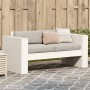 2 seater garden sofa solid white pine wood 134x60x62 cm by , Outdoor sofas - Ref: Foro24-832370, Price: 140,02 €, Discount: %