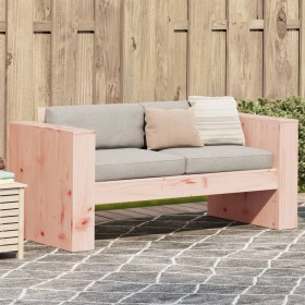 2-seater garden sofa solid wood Douglas 134x60x62 cm by , Outdoor sofas - Ref: Foro24-832372, Price: 97,65 €, Discount: %