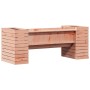 Douglas solid wood bench with planters 167.5x60x65 cm by , Outdoor sofas - Ref: Foro24-832546, Price: 187,60 €, Discount: %