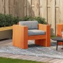 Gartensofa aus massivem, wachsbraunem Kiefernholz, 79 x 60 x 62 cm von , Outdoor-Sofas - Ref: Foro24-844623, Preis: 89,99 €, ...