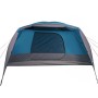 Family tent with porch 6 people waterproof blue by , tents - Ref: Foro24-94419, Price: 129,39 €, Discount: %