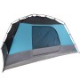 Family tent with porch 6 people waterproof blue by , tents - Ref: Foro24-94419, Price: 129,39 €, Discount: %