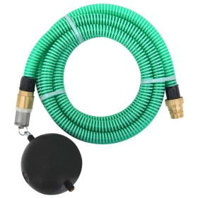 Suction hose with green PVC 29 mm brass connectors 3 m by , Garden hoses - Ref: Foro24-151039, Price: 52,68 €, Discount: %