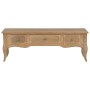 Wooden TV stand in brown color, 100x35x35 cm by , TV Furniture - Ref: Foro24-280052, Price: 170,99 €, Discount: %