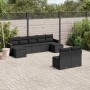 8-piece garden sofa set and black synthetic rattan cushions by , Garden sets - Ref: Foro24-3226370, Price: 489,64 €, Discount: %