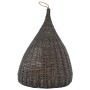 Cat house with tipi cushion shaped natural gray willow 40x60cm by vidaXL, Cat furniture - Ref: Foro24-170778, Price: 85,85 €,...