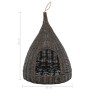 Cat house with tipi cushion shaped natural gray willow 40x60cm by vidaXL, Cat furniture - Ref: Foro24-170778, Price: 85,85 €,...