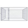 Galvanized steel outdoor kennel 2x2x1 m by vidaXL, Dog kennels and fences - Ref: Foro24-170819, Price: 157,37 €, Discount: %