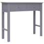 Mesa consola de madera gris 90x30x77 cm de vidaXL, Mesas auxiliares - Ref: Foro24-284146, Precio: 107,46 €, Descuento: %