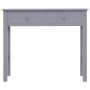 Mesa consola de madera gris 90x30x77 cm de vidaXL, Mesas auxiliares - Ref: Foro24-284146, Precio: 107,46 €, Descuento: %