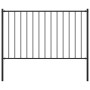 Black powder coated steel fence panel and posts 1.7x0.75 m by vidaXL, fence panels - Ref: Foro24-145209, Price: 72,72 €, Disc...