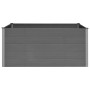 Arriate de WPC gris 200x100x91 cm de vidaXL, Maceteros y jardineras - Ref: Foro24-45757, Precio: 569,67 €, Descuento: %