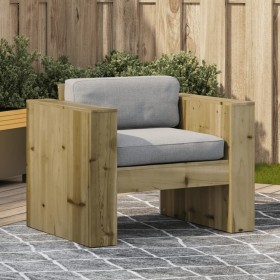 Garden sofa impregnated pine wood 79x60x62 cm by , Outdoor sofas - Ref: Foro24-844624, Price: 134,99 €, Discount: %