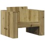 Garden sofa impregnated pine wood 79x60x62 cm by , Outdoor sofas - Ref: Foro24-844624, Price: 135,68 €, Discount: %