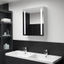 Bathroom cabinet with LED mirror 60x14x62 cm by vidaXL, bathroom vanities - Ref: Foro24-285125, Price: 118,64 €, Discount: %