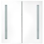 Bathroom cabinet with LED mirror 60x14x62 cm by vidaXL, bathroom vanities - Ref: Foro24-285125, Price: 118,64 €, Discount: %