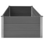 Arriate de WPC gris 200x100x54 cm de vidaXL, Maceteros y jardineras - Ref: Foro24-45756, Precio: 364,13 €, Descuento: %