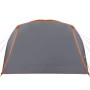 Family tent with porch 4 people waterproof gray orange by , tents - Ref: Foro24-94420, Price: 145,10 €, Discount: %