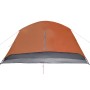 Family tent with porch 4 people waterproof gray orange by , tents - Ref: Foro24-94420, Price: 145,10 €, Discount: %