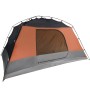 Family tent with porch 4 people waterproof gray orange by , tents - Ref: Foro24-94420, Price: 145,10 €, Discount: %