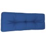 Blue fabric pallet sofa cushion 120x40x12 cm by , Cushions for chairs and sofas - Ref: Foro24-314479, Price: 28,99 €, Discoun...