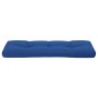 Blue fabric pallet sofa cushion 120x40x12 cm by , Cushions for chairs and sofas - Ref: Foro24-314479, Price: 28,99 €, Discoun...