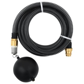 Suction hose with brass connectors PVC black 29 mm 3 m by , Garden hoses - Ref: Foro24-151055, Price: 52,99 €, Discount: %