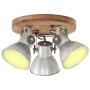 Industrial ceiling lamp 25 W silver 42x27 cm E27 by , Lamps - Ref: Foro24-320505, Price: 92,17 €, Discount: %