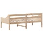 Sofá cama de madera maciza de pino 75x190 cm de , Camas y somieres - Ref: Foro24-842842, Precio: 114,19 €, Descuento: %