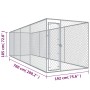 Outdoor kennel 760x192x185 cm by vidaXL, Dog kennels and fences - Ref: Foro24-145030, Price: 486,99 €, Discount: %