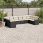 Garden sofa set 10 pieces with black synthetic rattan cushions by , Garden sets - Ref: Foro24-3226322, Price: 655,63 €, Disco...