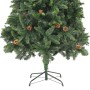 Árbol de Navidad artificial con piñas verde 210 cm de vidaXL, Arboles de navidad - Ref: Foro24-284316, Precio: 93,15 €, Descu...