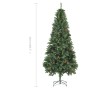 Künstlicher Weihnachtsbaum mit Tannenzapfen grün 210 cm von vidaXL, Weihnachtsbäume - Ref: Foro24-284316, Preis: 93,15 €, Rab...