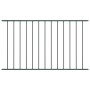 Anthracite gray powder coated steel fence panel 1.7x0.75m by vidaXL, fence panels - Ref: Foro24-145221, Price: 60,96 €, Disco...