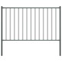 Fence panel and steel posts gray powder coating 1.7x1.25m by vidaXL, fence panels - Ref: Foro24-145214, Price: 69,44 €, Disco...