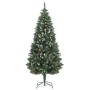 Artificial Christmas tree with pine cones and white glitter 180 cm by vidaXL, Christmas trees - Ref: Foro24-284318, Price: 71...