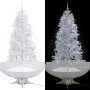 Weihnachtsbaum mit Schnee mit weißem Schirmständer 190 cm von vidaXL, Weihnachtsbäume - Ref: Foro24-284338, Preis: 233,30 €, ...