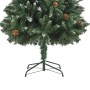 Künstlicher Weihnachtsbaum mit Tannenzapfen und weißem Glitzer 180 cm von vidaXL, Weihnachtsbäume - Ref: Foro24-284318, Preis...