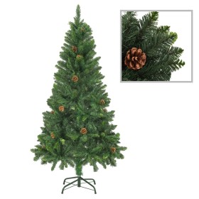 Artificial Christmas tree with pine cones green 150 cm by vidaXL, Christmas trees - Ref: Foro24-284314, Price: 45,99 €, Disco...