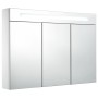 Badmöbel mit LED-Spiegel 88x13x62 cm von vidaXL, Badezimmerwaschtische - Ref: Foro24-285121, Preis: 229,42 €, Rabatt: %