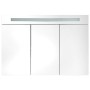 Badmöbel mit LED-Spiegel 88x13x62 cm von vidaXL, Badezimmerwaschtische - Ref: Foro24-285121, Preis: 229,42 €, Rabatt: %