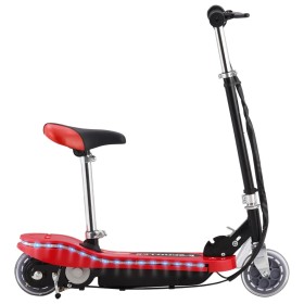 Patinete eléctrico con asiento y LED rojo 120 W de vidaXL, Patinetes - Ref: Foro24-91961, Precio: 145,79 €, Descuento: %