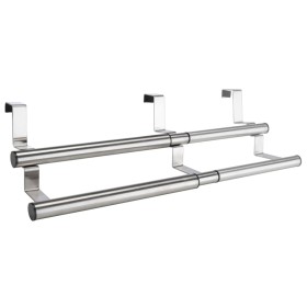 HI Silver extendable kitchen towel hanger by HI, Towel racks - Ref: Foro24-429111, Price: 12,55 €, Discount: %