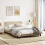 Estructura de cama con cabecero de tela color crema 140x200 cm de , Camas y somieres - Ref: Foro24-373190, Precio: 162,48 €, ...