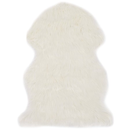 White synthetic sheepskin rug 60x90 cm by vidaXL, Rugs - Ref: Foro24-284710, Price: 27,85 €, Discount: %