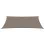 Rectangular sail awning taupe gray Oxford fabric 2.5x5 m by , Umbrellas - Ref: Foro24-135429, Price: 43,37 €, Discount: %