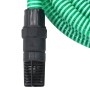 Suction hose with PVC connectors Green PVC 26 mm 7 m by , Garden hoses - Ref: Foro24-151071, Price: 37,62 €, Discount: %