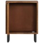 Mesita de noche madera maciza de mango 40x30x50 cm de vidaXL, Mesitas de noche - Ref: Foro24-247942, Precio: 117,44 €, Descue...