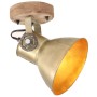 Industrial wall/ceiling lamps 2 pcs brass 20x25 cm E27 by , Lamps - Ref: Foro24-320509, Price: 57,66 €, Discount: %